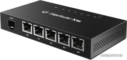 Маршрутизатор Ubiquiti EdgeRouter X SFP ER-X-SFP, PoE-маршрутизатор 2 ядра 880 МГц , 5x 1G RJ45, 1x SFP, |ER-X-SFP| раздача PoE