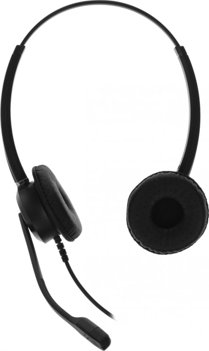 Наушники с микрофоном VT VT6200-D черный/серебристый 2.1м накладные USB оголовье VT6200-D