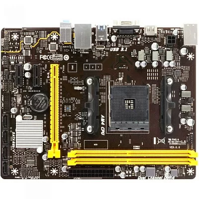 Материнская плата BioStar A320MH (RTL) AM4 A320 PCI-E Dsub+DVI+HDMI GbLAN SATA MicroATX 2DDR4