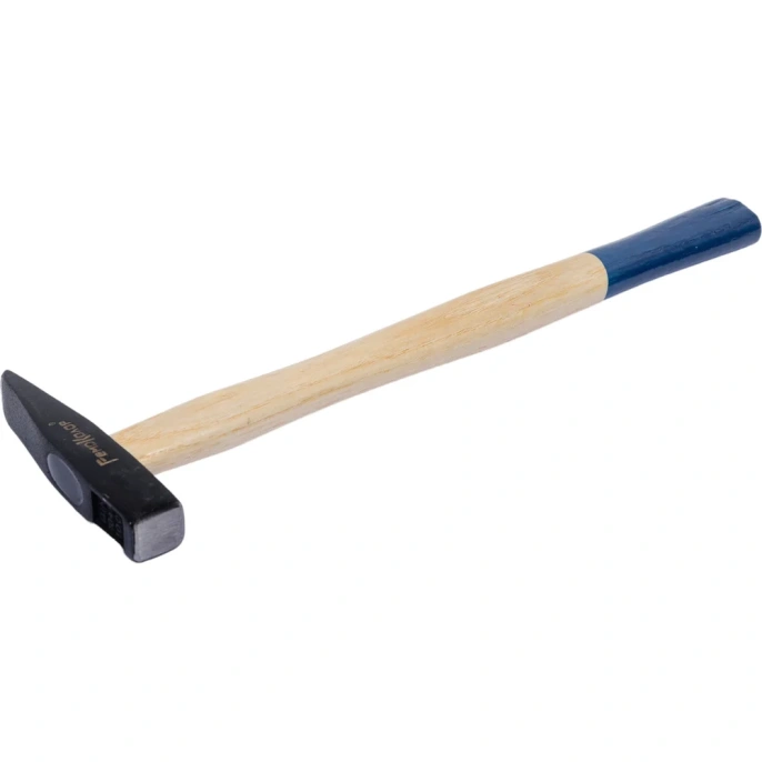 Слесарный молоток РемоКолор кованый, деревянная рукоятка, 100г, 38-2-101