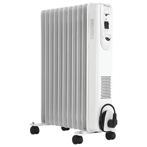 Радиатор масляный Ballu Comfort BOH/CM-11WDN 2200Вт белый/черный