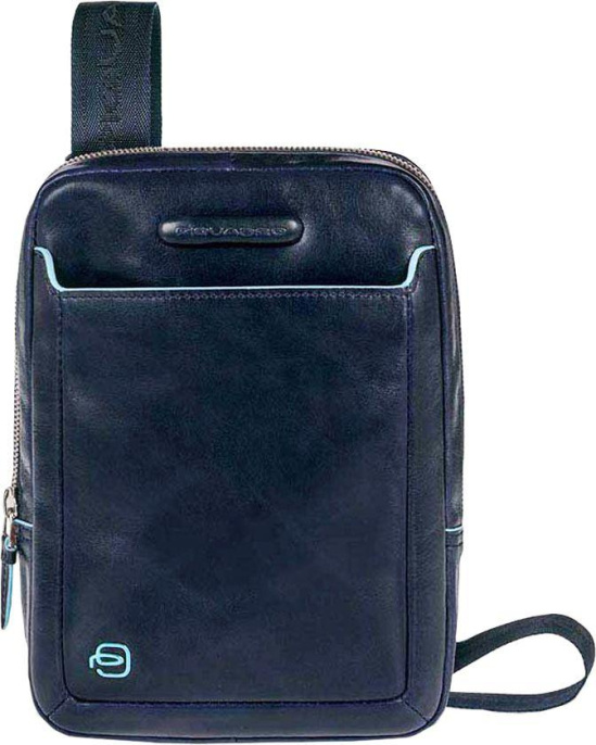 Сумка Piquadro Blue Square, кожа натуральная, синий [ca3084b2/blu2]