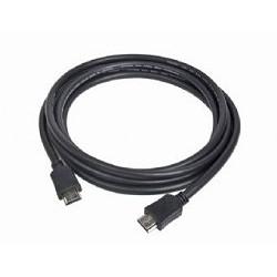 Кабель HDMI Cablexpert CC-HDMI4-6, 1.8м, v1.4, 19M/19M, черный, позол.разъемы, экран, пакет {100}