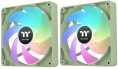 Вентилятор для корпуса Thermaltake CT120 Sync Matcha ARGB 120х120x25 зеленый 4-pin 25.8дБ упак.:2шт CL-F202-PL12MG-A Ret
