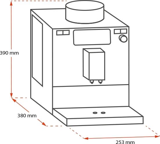 Кофемашина Melitta Caffeo F 530-101 Passione, серебристый