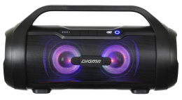 Колонка портативная Digma S-34, 25Вт, черный [sp3425b]