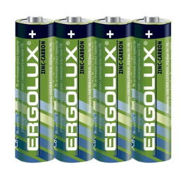 Ergolux R 6 SR4 R6SR4 батарейка,1.5В 4 шт. в уп-ке