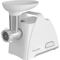 Электромясорубка Willmark WMG-2083W 2200 Вт, 2 решётки, реверс, белая 2001107