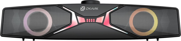 Саундбар Oklick OK-502S 2.0 6Вт черный