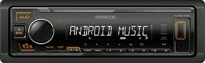 Автомагнитола Kenwood KMM-105AY 1DIN 4x50Вт
