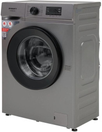 Стиральная машина узкая KRAFT KF-MBDS6109G, с фронтальной загрузкой, 6кг, 1000об/мин, с паром, инверторная