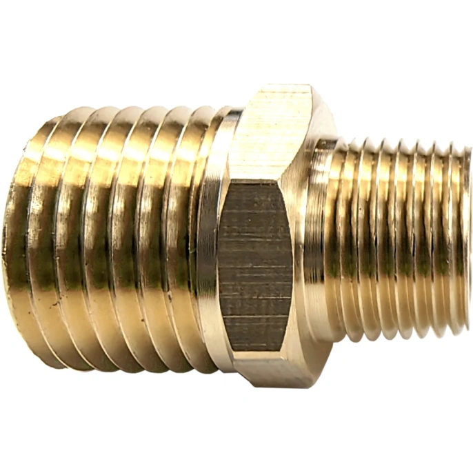 Ниппель латунный переходной пневмо 1/2"НР - 1/4"НР Профитт 9276263