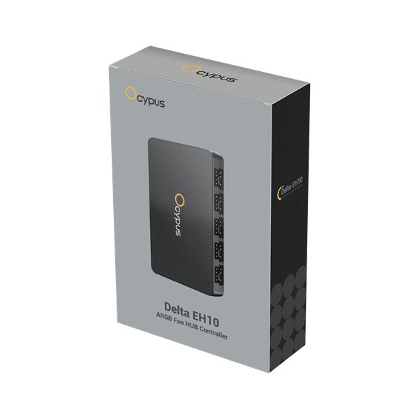 концентратор Ocypus Delta EH10 BK PRO, 10 ports FAN/ARGB Hub, remote control