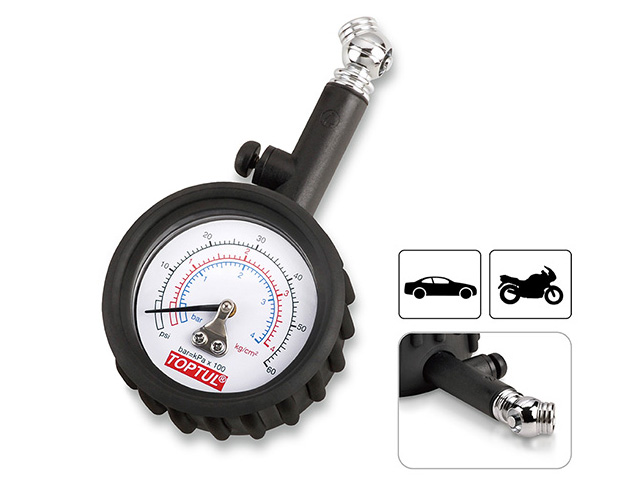 Манометр шинный TOPTUL JEAP060A