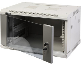 Шкаф Шкаф настенный серии Pro, 22U 600x600, стеклянная дверь (TWT-CBWPG-22U-6X6-GY)