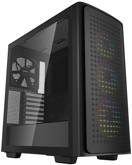 Корпус Deepcool CK560 черный без БП ATX 3x120mm 4x140mm 2xUSB3.0 audio bott PSU (R-CK560-BKAAE4-G-1)