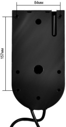 Фен Puff 1600BlB 1600Вт черный/серебристый 0405.013