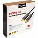 VCOM D3742A-20м Кабель optical HDMI to HDMI (19M -19M) 20м ver2.0