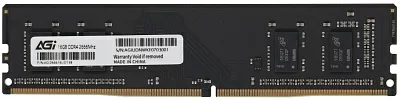 Память DDR4 16Gb 2666MHz AGi AGI266616UD138 UD138 RTL PC4-25600 DIMM 288-pin Ret