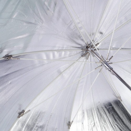 СЕРЕБРЯНЫЙ ЗОНТ-ОТРАЖАТЕЛЬ ДЛЯ ФОТОСЕССИИ FALCON EYES UR-48S