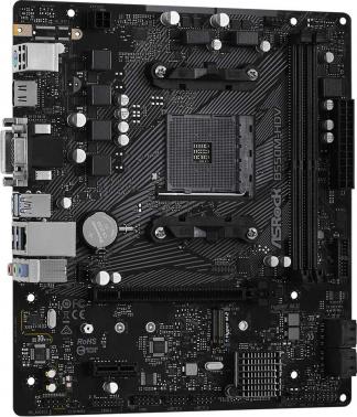 Материнская плата Asrock B550M-HDV Soc-AM4 AMD B550 2xDDR4 mATX AC`97 8ch 7.1 GbLAN RAID+VGA+DVI+HDMI