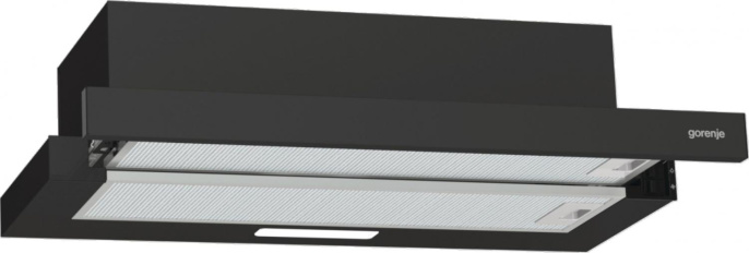 Вытяжка встраиваемая Gorenje TH606E4B черный управление: кнопочное 1 мотор