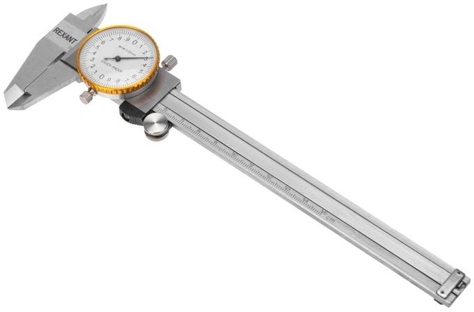 Штангенциркуль стрелочный REXANT 12-9106, 150мм, с глубиномером