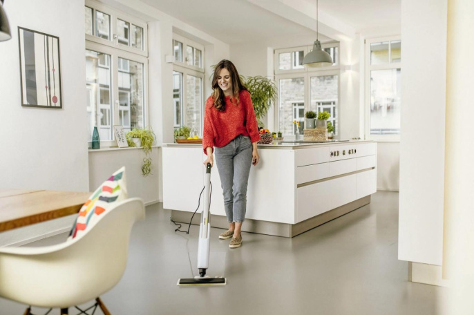Швабра паровая Karcher SC 2 Upright AE *EU 1600Вт белый