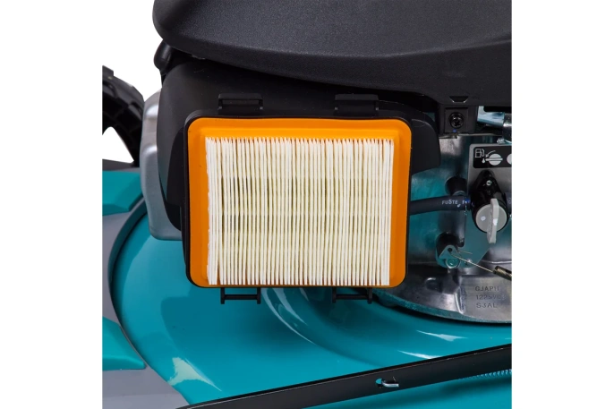 Газонокосилка бензиновая GPT GLM-Т5642ST-H роторная газонокосилка, самоходная, бензиновый двигатель, 4200 Вт, 5.6 л.с., четырехтактный, ширина скашивания: 56 см 70 л