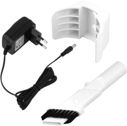 Вертикальный пылесос COOLFORT CF-3003, 260Вт, белый