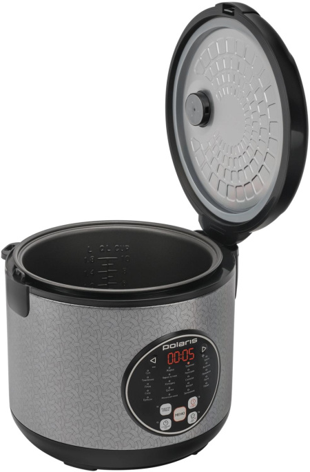 Мультиварка Polaris PMC 0365AD 3л 550Вт серебристый/черный