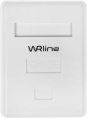 Розетка WRline WR-WS-8P8C-C5E-1 комп.RJ45 1 кат.5E UTP бел. упак.:1шт