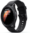 Смарт-часы Tecno Watch 3 W03 Black экран 1.39", cовместимость: Android, iOS, уведомление о звонках, уведомление о СМС, материал ремешка: силикон, будильник, пульсометр, шагомер, Bluetooth