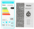 Стиральная машина узкая HAIER HW70-BP12959BE, с фронтальной загрузкой, 7кг, 1200об/мин, с паром, инверторная