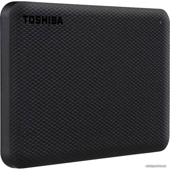 Внешний накопитель Toshiba Canvio Advance 4TB HDTCA40EK3CA черный HDD, USB 3.2 Gen1 5 Гбит/с , 2.5", пластик, USB 3.0, цвет черный