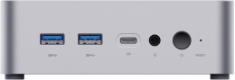 Неттоп DIGMA PRO Minimax X5 AMD Ryzen 7 7840HS,  DDR5 16ГБ, 512ГБ SSD, AMD Radeon 780M,  Windows 11 Pro,  серебристый [dpr7-adxw01]