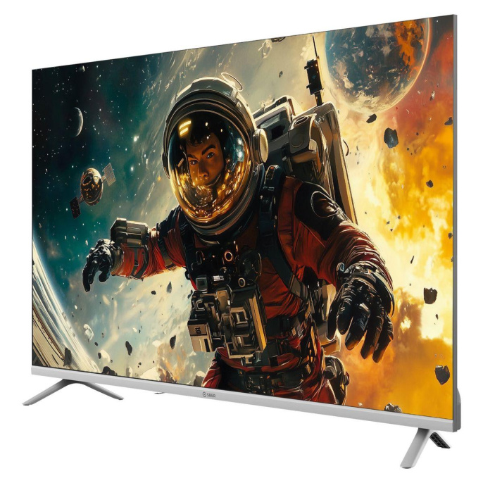 Телевизор LED Sber 43" SDX-43F3000DSA Салют ТВ Frameless черный FULL HD 60Hz DVB-T DVB-T2 DVB-C DVB-S DVB-S2 USB WiFi Smart TV RUS