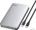 Бокс внешний для жесткого диска UGREEN CM300 70499 2.5-Inch SATA External Hard Drive Enclosure. Цвет: серый