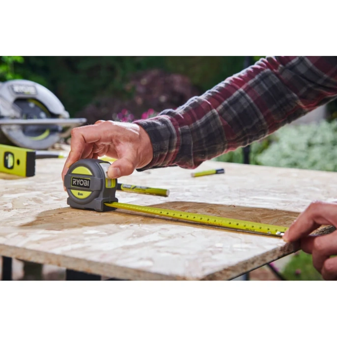 Рулетка, 8м Ryobi RTM8M 5132004361