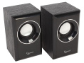 Акустич. система 2.0 Gembird SPK-204, МДФ, черный, 6 Вт, регулятор громкости, USB-питание