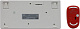 Комплект Smartbuy SBC-220349AG-RW (Кл-ра USB FM+Мышь 3кн Roll FM)