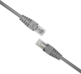 Патч-корд NTSS NTSS-PC-UTP-RJ45-5e-0.15-LSZH-GY UTP RJ-45 вил.-вилка RJ-45 кат.5E 0.15м серый LSZH уп.:1шт 26AWG