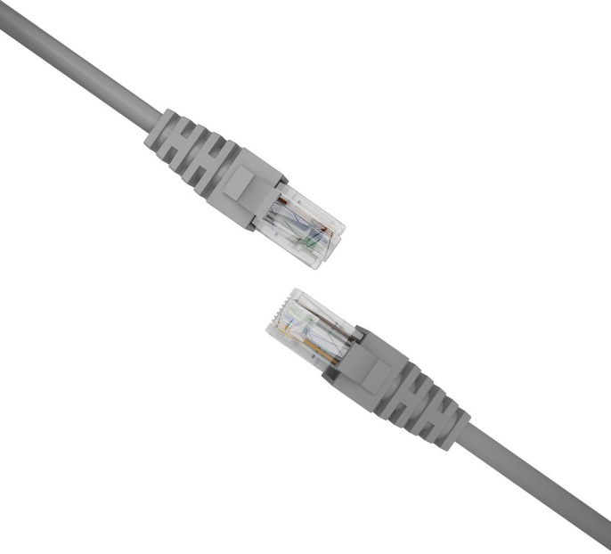 Патч-корд NTSS NTSS-PC-UTP-RJ45-5e-0.15-LSZH-GY UTP RJ-45 вил.-вилка RJ-45 кат.5E 0.15м серый LSZH уп.:1шт 26AWG