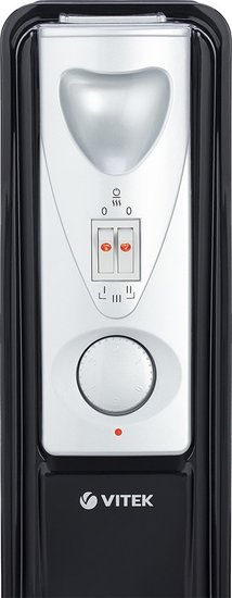 Радиатор масляный Vitek VT-1717 1500Вт черный