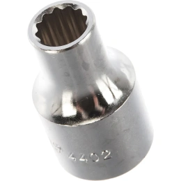 Головка 1/2" 12-гранная 9мм Hans 4402M09