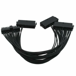 Sync Starter TSR436 30 см двойной удлинительный кабель-адаптер 3 PSU ATX 24Pin блок питания Sync Starter ADD3PSU для майнинга биткоинов