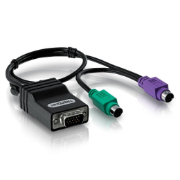 Переключатель консоли (KVM) TRENDnet CAT5 PS/2 Server Interface RTL {64} (TK-CAT5P)