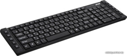 Клавиатура Acer OKW010 черный USB slim Multimedia ZL.KBDEE.002 кабель 1.45м