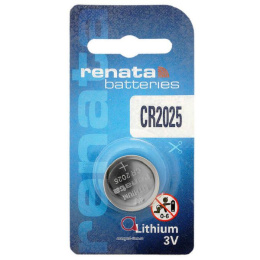 Батарейка 2025/ Батарейка Renata CR2025 BL1 Lithium 3V 10/300/2400