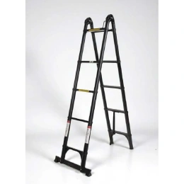 Лестница стремянка телескопическая WORKY стальная 2,1/4,2м, 5/10 ступеней ARD259950
